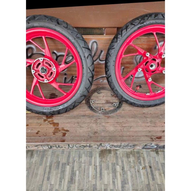 velg pelek original ori cb150 r new streetfire
