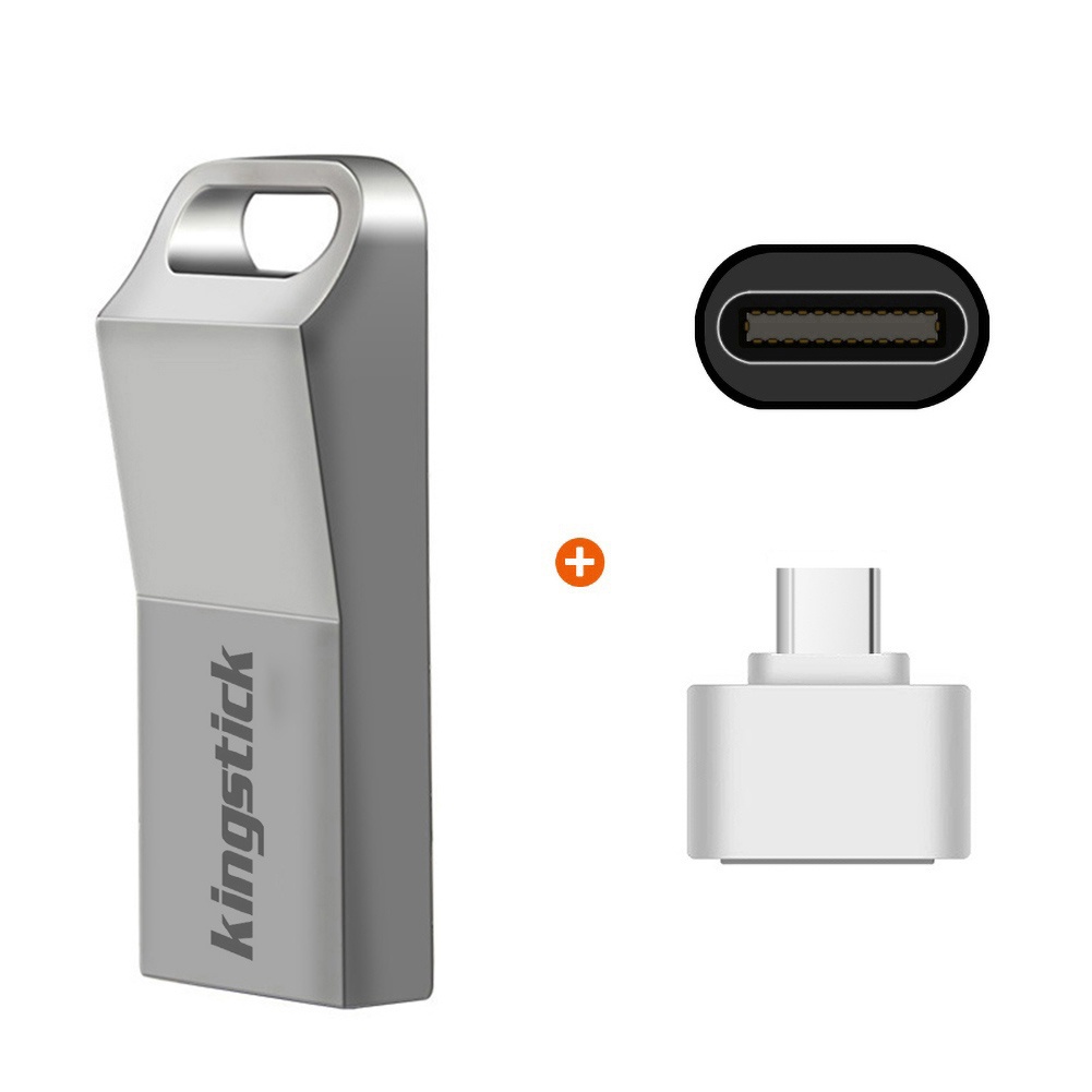 (Huluboy) Kingstick Flashdisk Transmisi Data High Speed 64 / 128 / 256 / 400GB