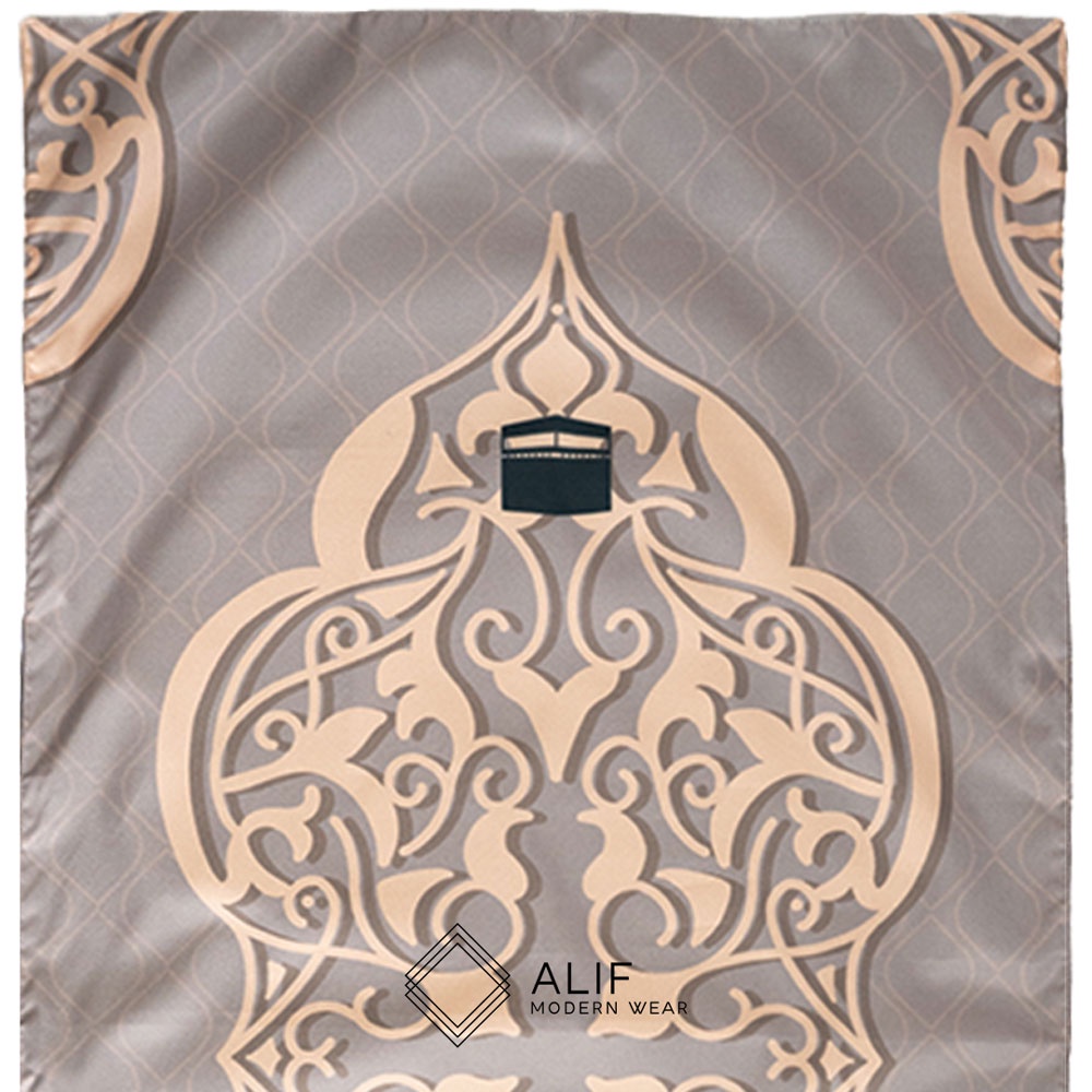 ALIF SAJADAH GENGGAM TRAVEL / SAKU / PORTABLE / WATERPROOF ( ALIF MODERN WEAR SJG-0124 )