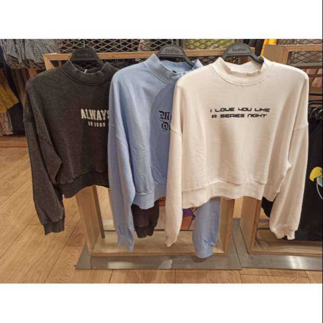 bershka crewneck