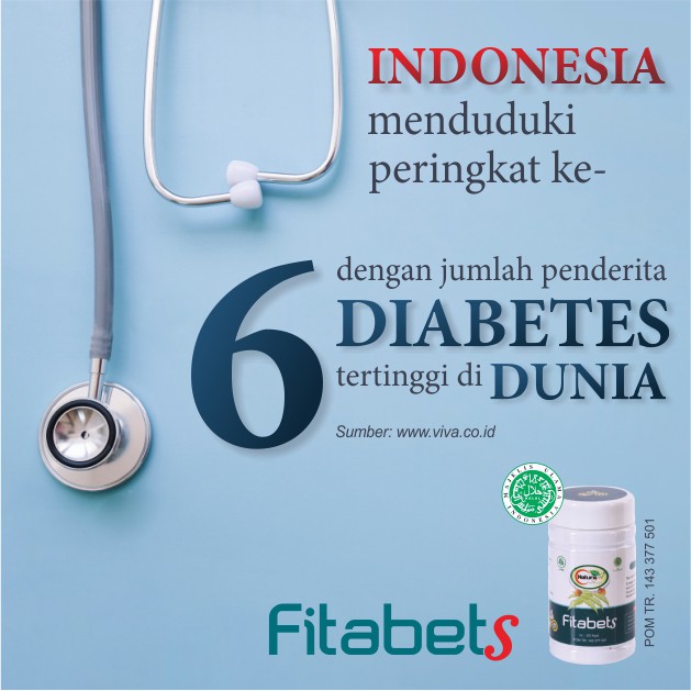 FITABETS Naturafit / Obat Herbal Atasi Diabetes Kencing Manis - Orignal BPOM