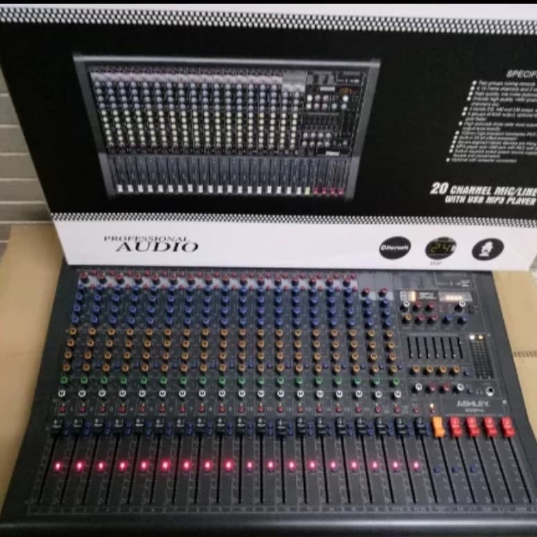 MIXER AUDIO MIXER ASHLEY M 20PRO M20PROM20 PRO M 20 PRO 20 ch ORIGINAL