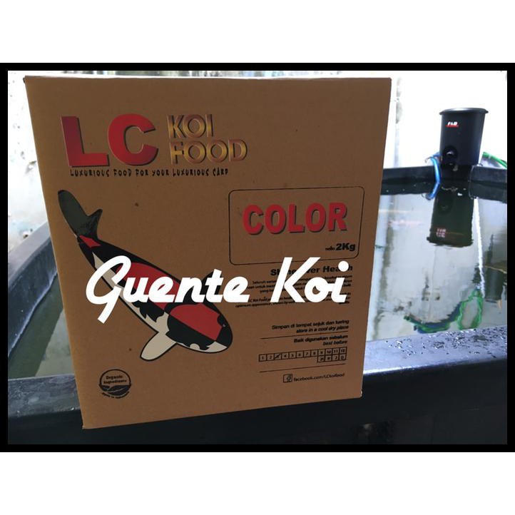 ONSALE PAKAN IKAN KOI PAKAN KOI LC KOI FOOD COMPLETE COLOUR UKURAN M