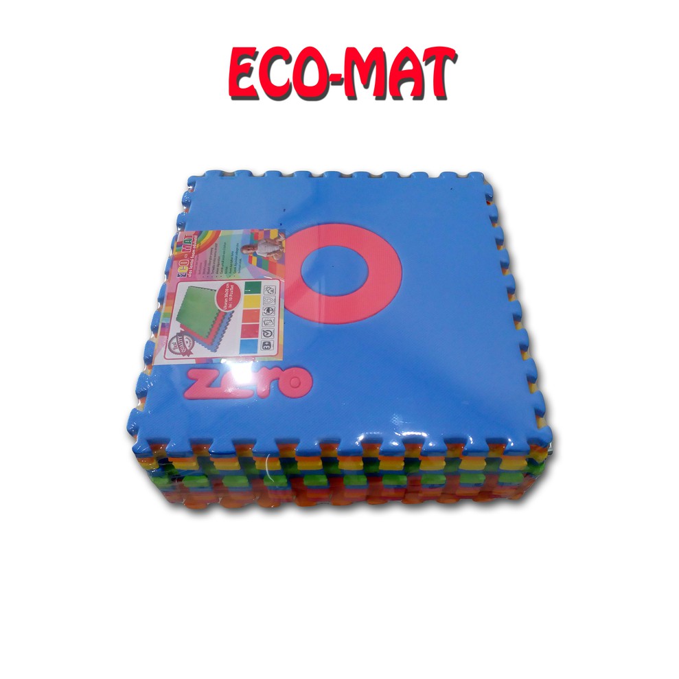 Evamat Angka Varian Warna / Karpet Puzzle Evamat