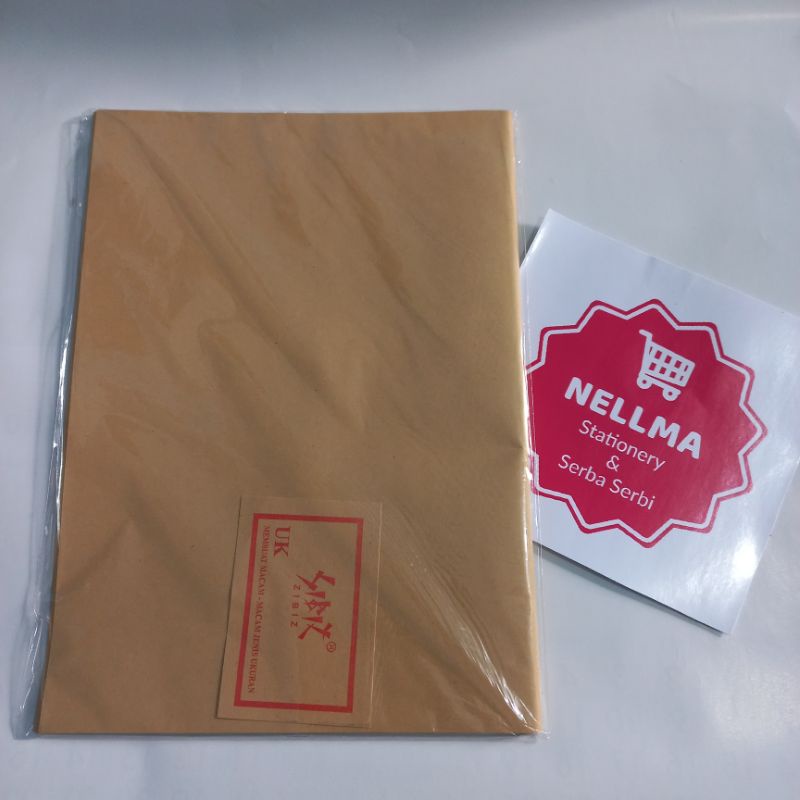 

Sampul Kertas POLOS Ukuran Buku KWARTO isi 20 pcs