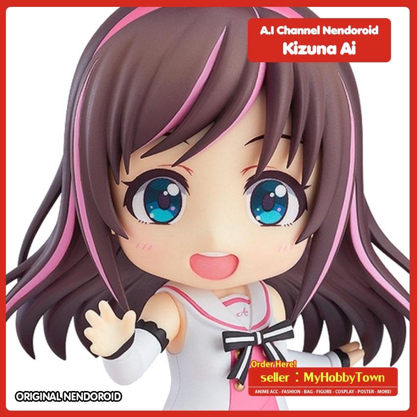 Original Virtual Youtuber AI Channel Nendoroid 899 - Kizuna Ai Figure Anime