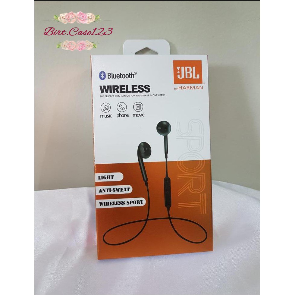 S6 Headset Headsfree Hf bluetooh tali sport super bAss wireless earphone BC2911