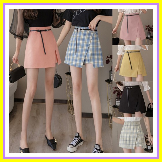Rok Wanita Rok Mini Rok Pendek Casual Rok Tenis Cewek Style Korean Rok Korea Skirt Rok Drama Korea I
