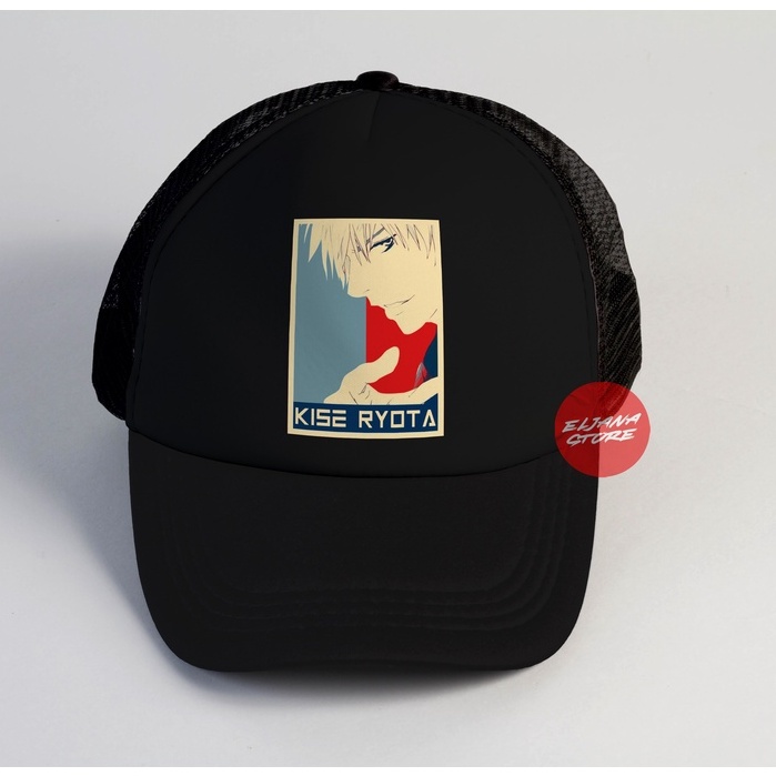 Kise Ryota Haikyu / Demon Slayer / Topi Jaring Distro / Topi Premium / Topi Sablon