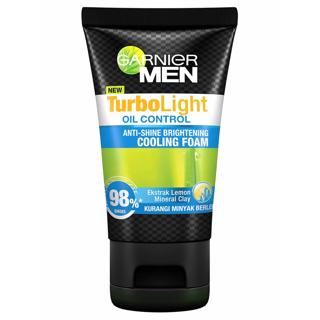 Garnier Men Oil Control Cooling Foam Sabun Wajah Pria