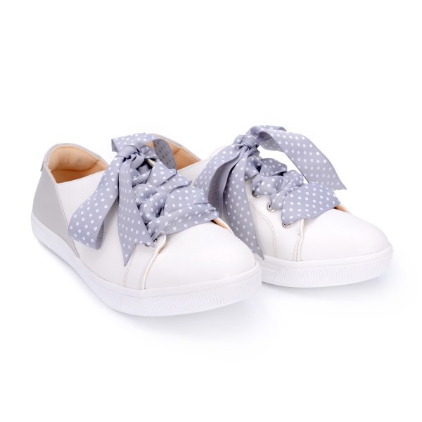 Polla Polly - Penelope Grey - Sepatu Sneakers Wanita 