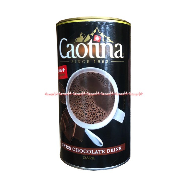 Caotina Noir Minuman Coklat Instan 500gr Minuman Serbuk Cokelat Swiss Kaotina Caotinna