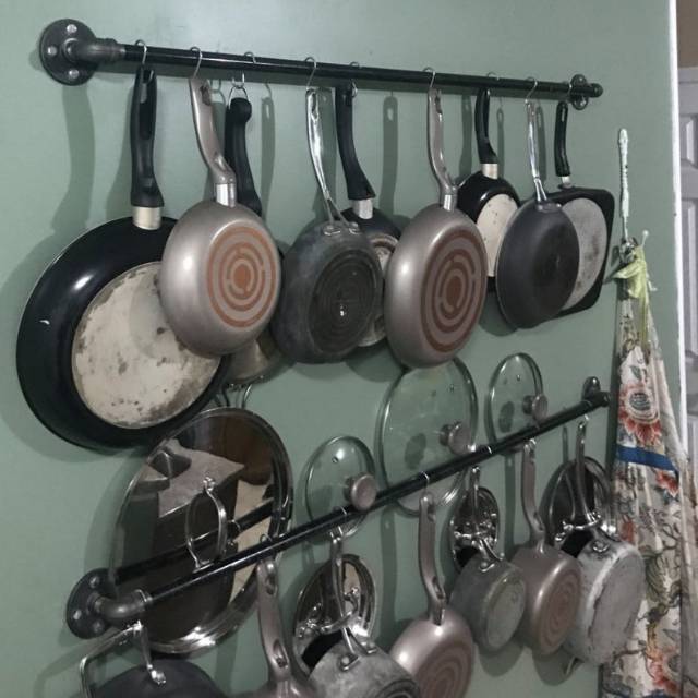 Rak besi gantung / rak dapur / rak gantung