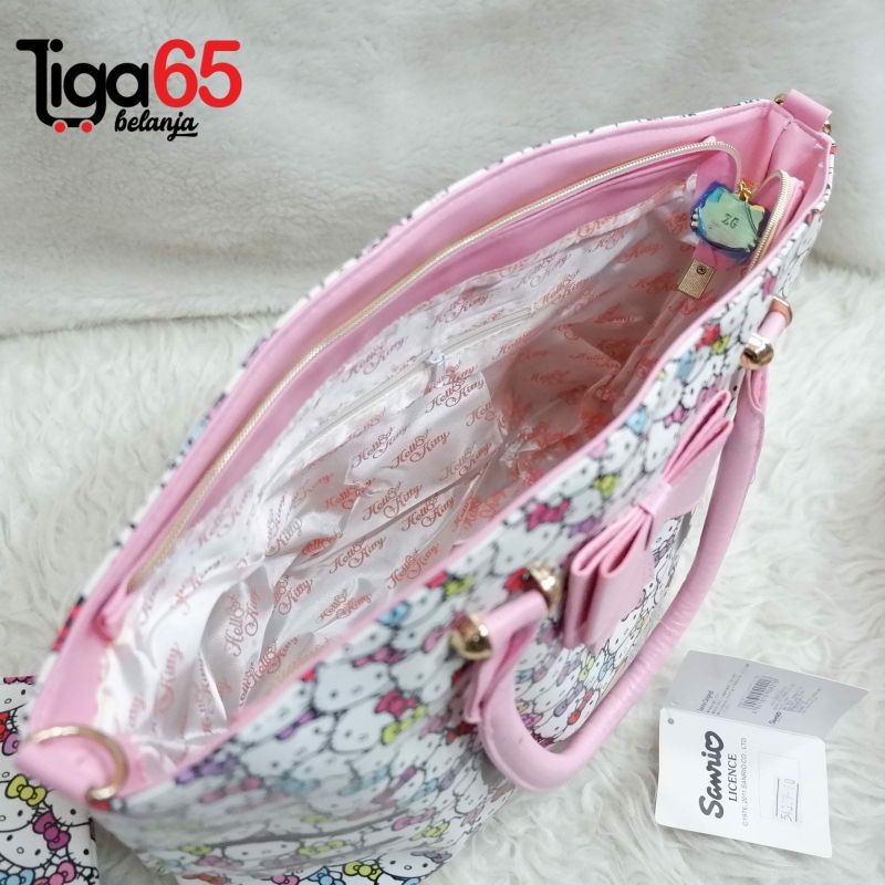 365 Tote Bag Fashion / Tas Jinjing / Bahan Kulit Halus Printing / Bag 54309