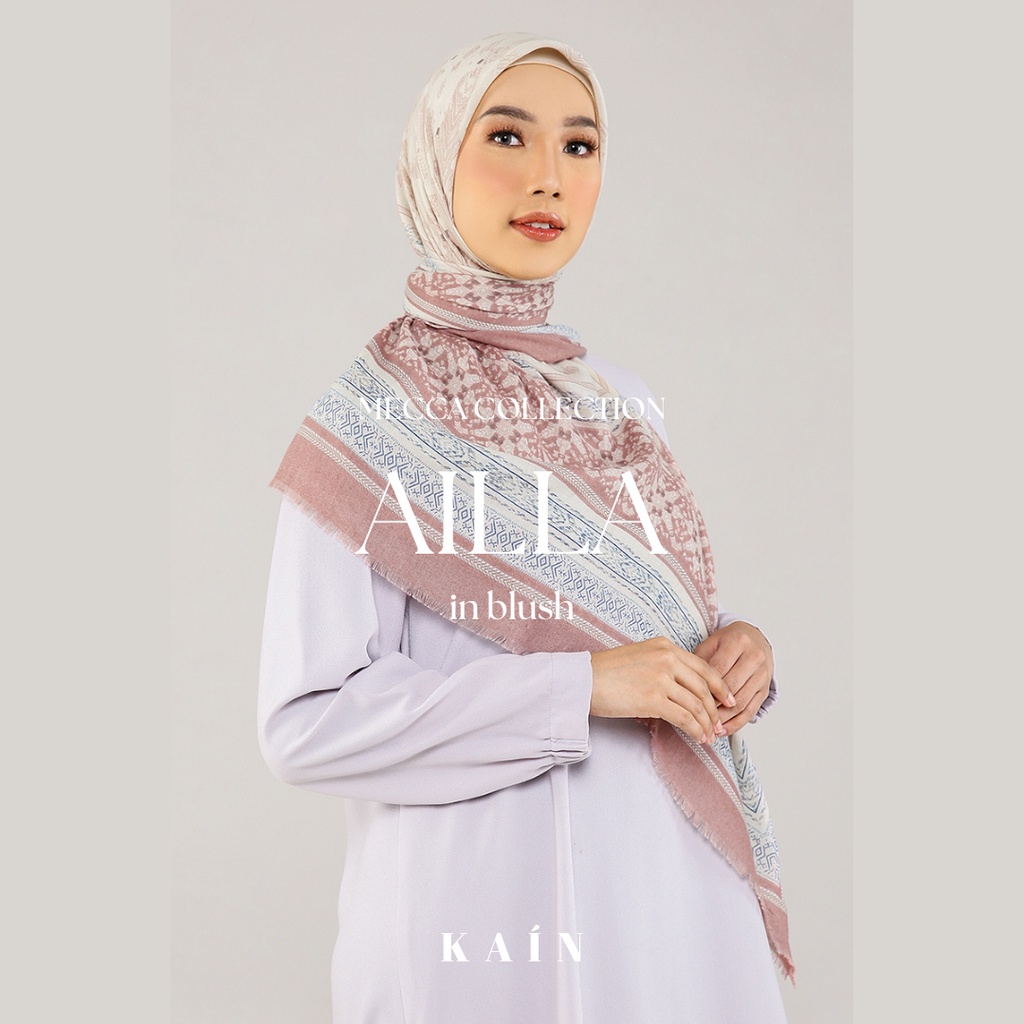 SHOPKAIN Ailla shawl in Blush - MECCA COLLECTION