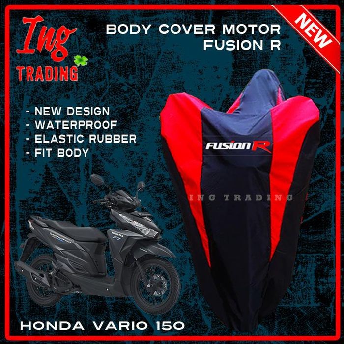 Body Cover Motor Honda Vario 150 / Sarung Motor Vario 150