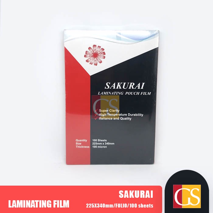 

PLASTIK MIKA LAMINATING FILM FOLIO SAKURAI F4