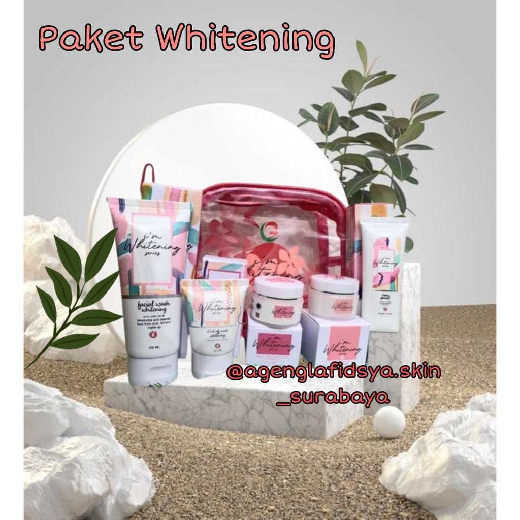 Paket Whitening Eceran Glafidsya skin Original Reseller Resmi SBY