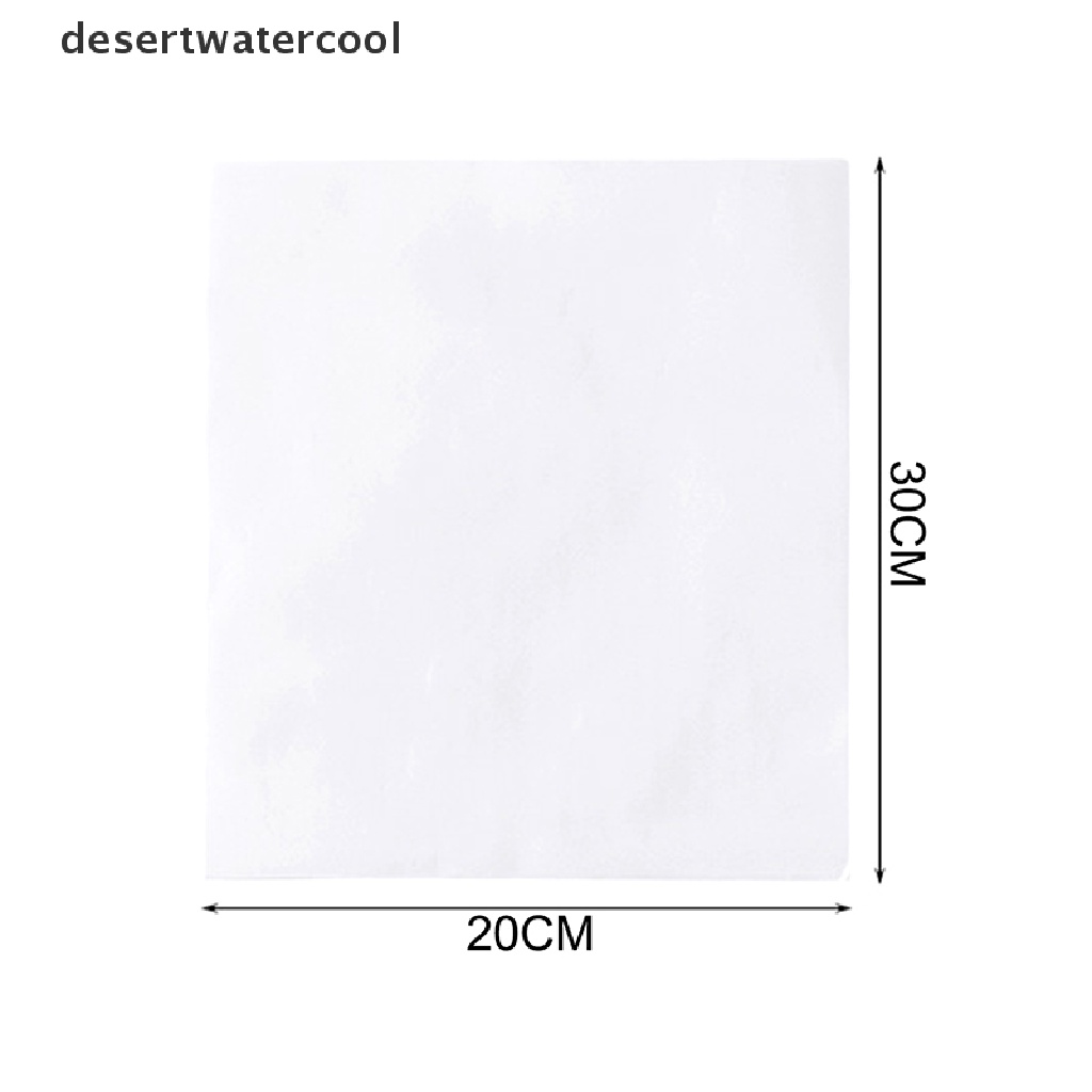 50pcs Kertas Membran Penyerap Minyak Makanan Sup