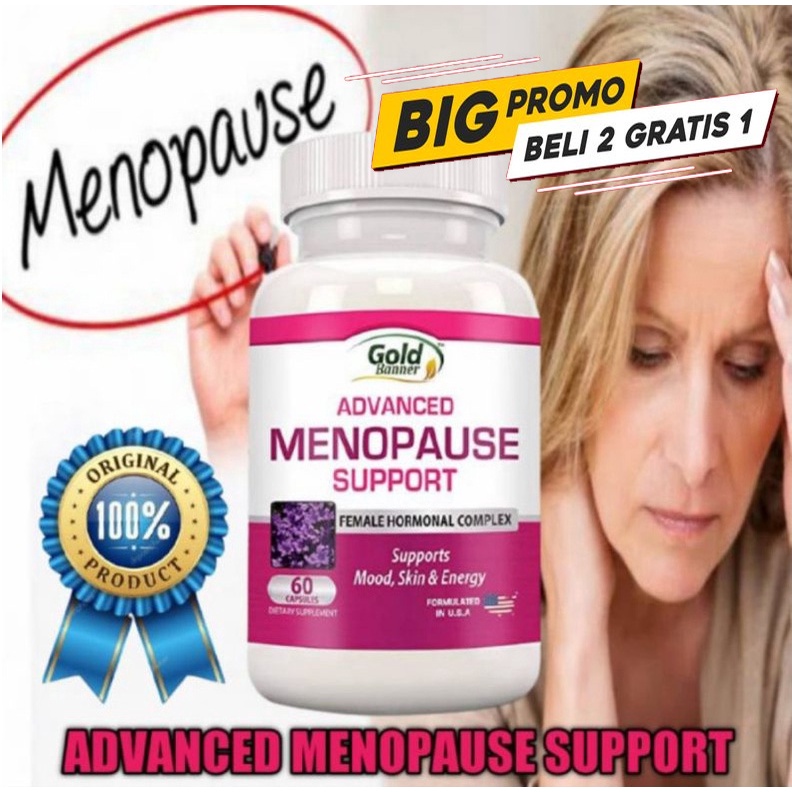 Advanced Menopause Support Original Obat Supplement Menopouse dini