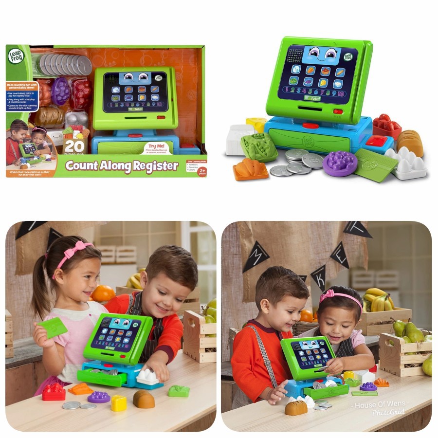 LEAPFROG COUNT ALONG CASH REGISTER - MAINAN MESIN KASIR ANAK ORIGINAL