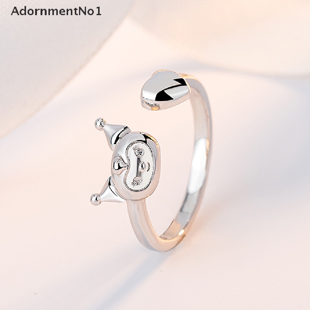 (AdornmentNo1) Cincin Model Terbuka Desain Sanriod Kuromi My Melody Kawaii Untuk Wanita