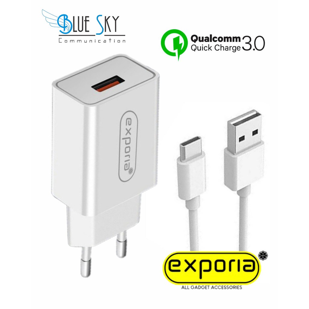 CHARGER EXPORIA POWER QUALCOMM 3.0 TYPE C