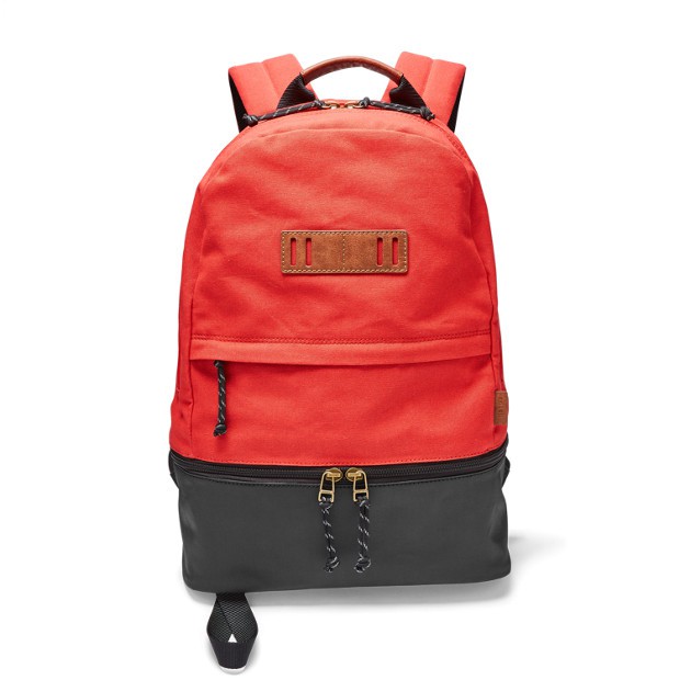 Tas Laptop Ransel Pria Fossil Summit Dome RED Backpack MBG9327P