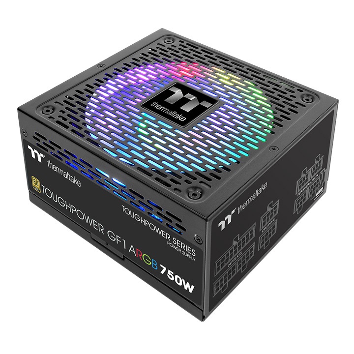 Thermaltake Power Supply Toughpower GF1 ARGB 750W Gold - TT Premium