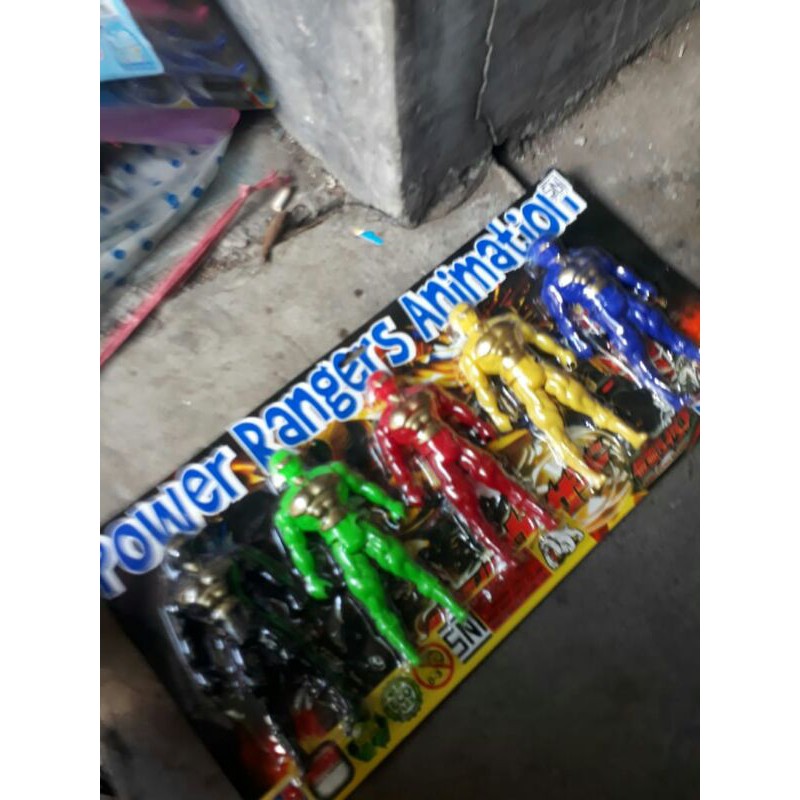 robot power ranger isi 5