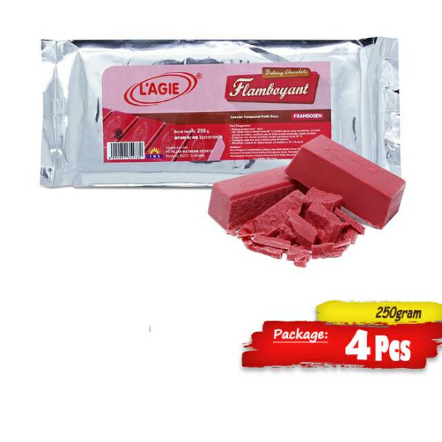 

COKLAT BLOK LAGIE FLAMBOYANT MERAH (FRAMBOSEN) 4PCS