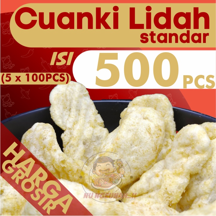 

KHUSUS GROSIRAN - LIDAH cuanki isi 500pcs by GaiaRasa