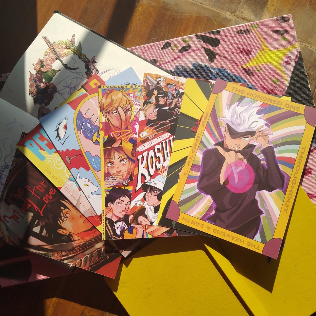 

jujutsu kaisen retro art prints