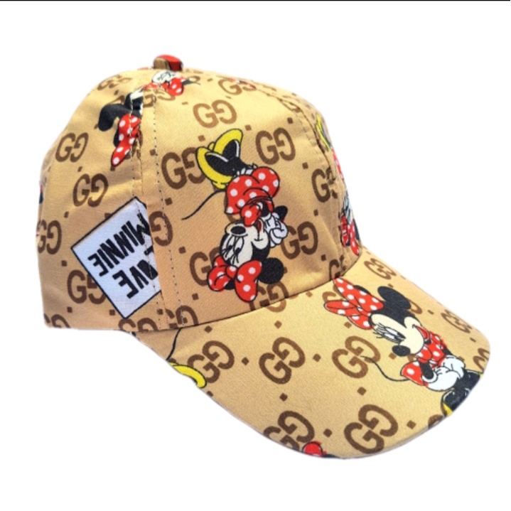 Topi Anak Baseball Mouse Lucu Bagus Keren