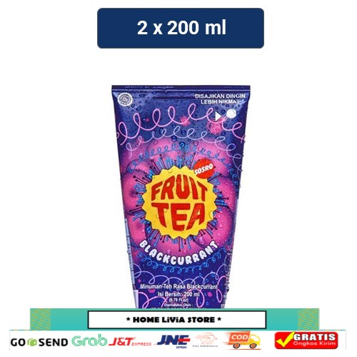 

Sosro Fruit Tea Blackcurrant 2 x 200 mL