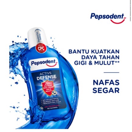 Pepsodent Expert Protection MountWash White Now 50ml obat kumur memutihkan gigi dan membunuh kuman bakteri bau tak sedap