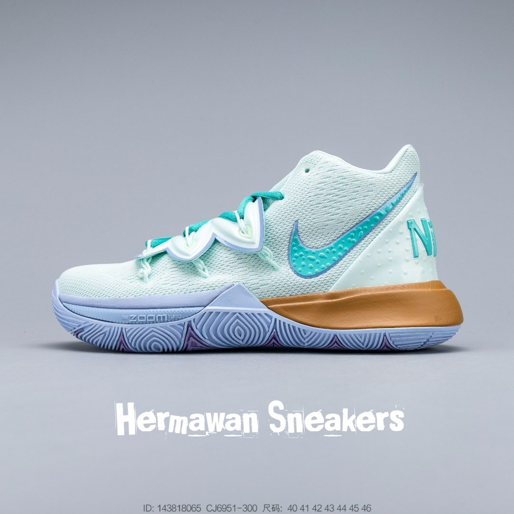 NIKE KYRIE 5 SQUIDWARD SPONGEBOB SERIES PREMIUM