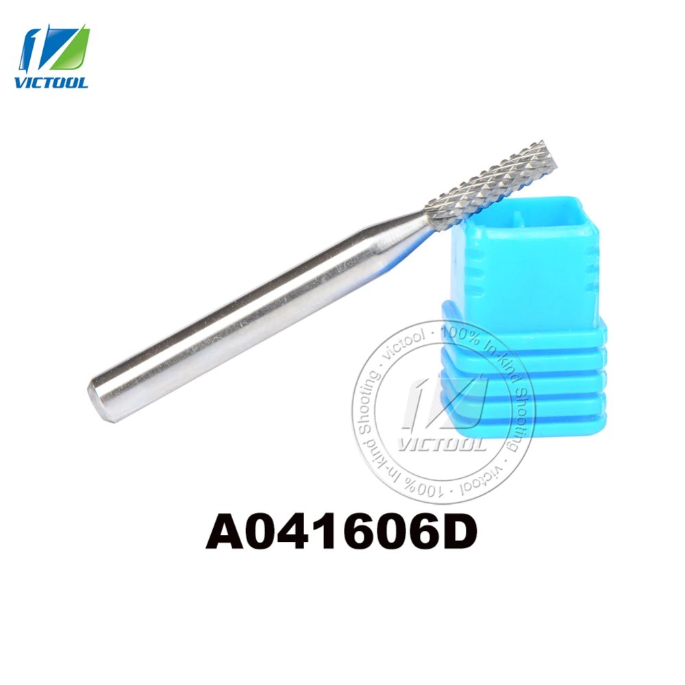 

5pcslot A041606 cylinder 416mm tungsten carbide rotary burr file cutter grinding and abrasive