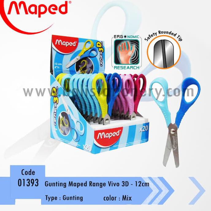 

Yang Dicari] Gunting Maped Range Vivo 3D - 12 Cm