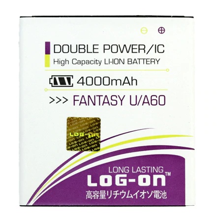 LOG ON BATERAI MITO A60 BATRE DOUBLE POWER DOUBLE IC BATTERY