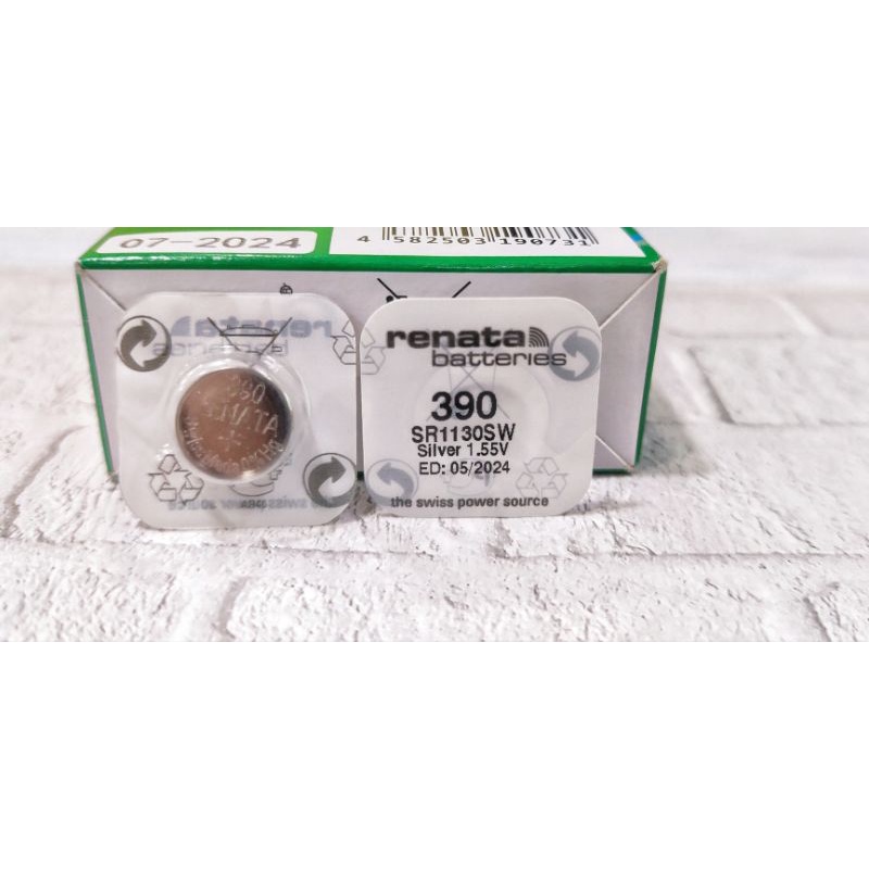 Baterai RENATA 390/SR1130SW 1.55V Jam SWATCH original Swiss