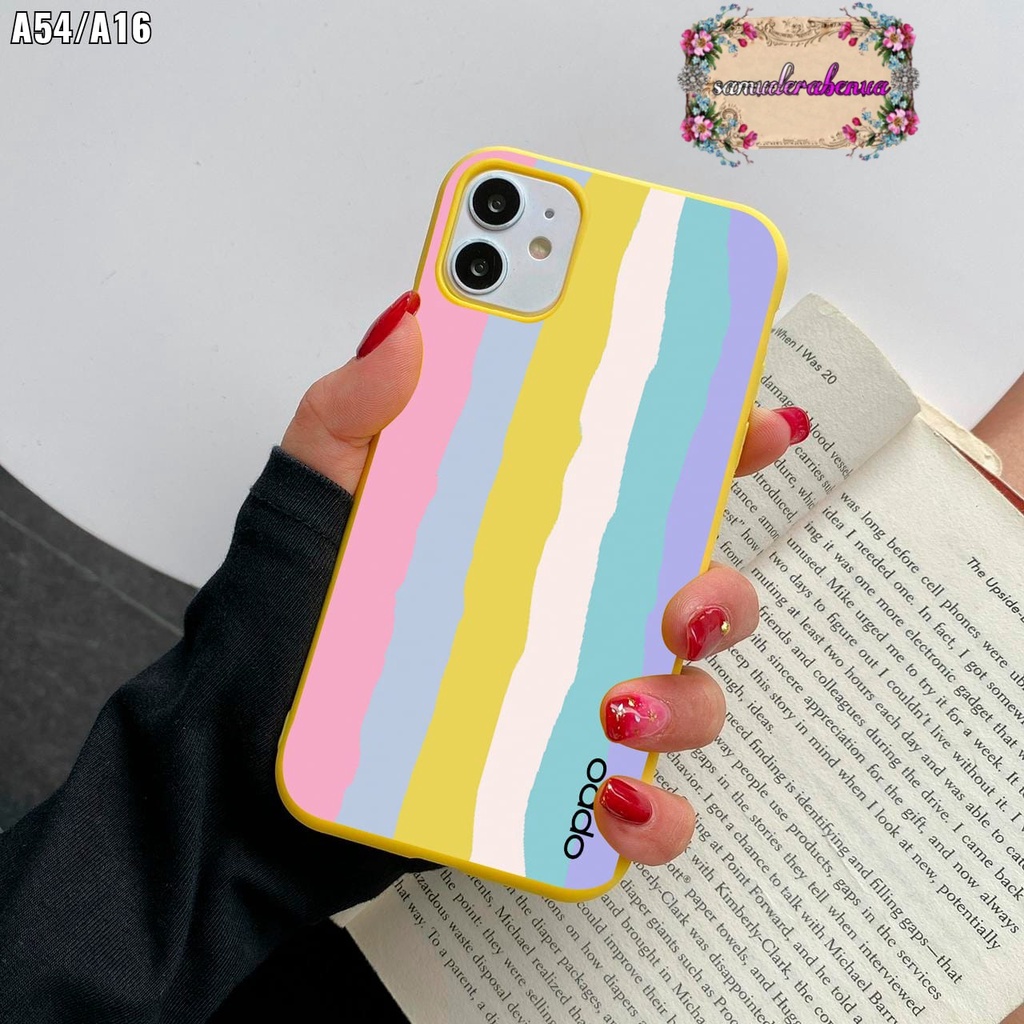 SS046 CASE RAINBOW OPPO A31 A8 A15 A15S A52 A92 A53 A33 2020 A16 A54 A55 SB1505