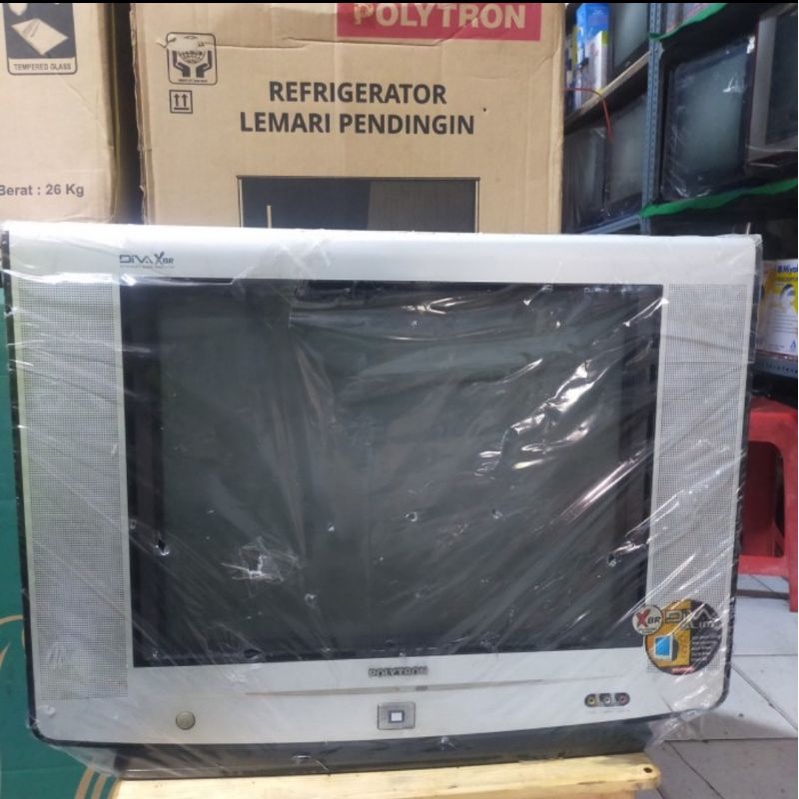 DIGITAL TV TABUNG POLYTRON 21 in TELEVISI 21 inch