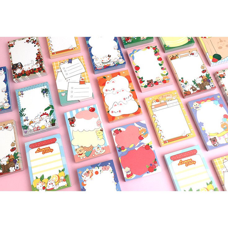 

Kertas Memo / Memo Vertikal Kartun 9x6cm