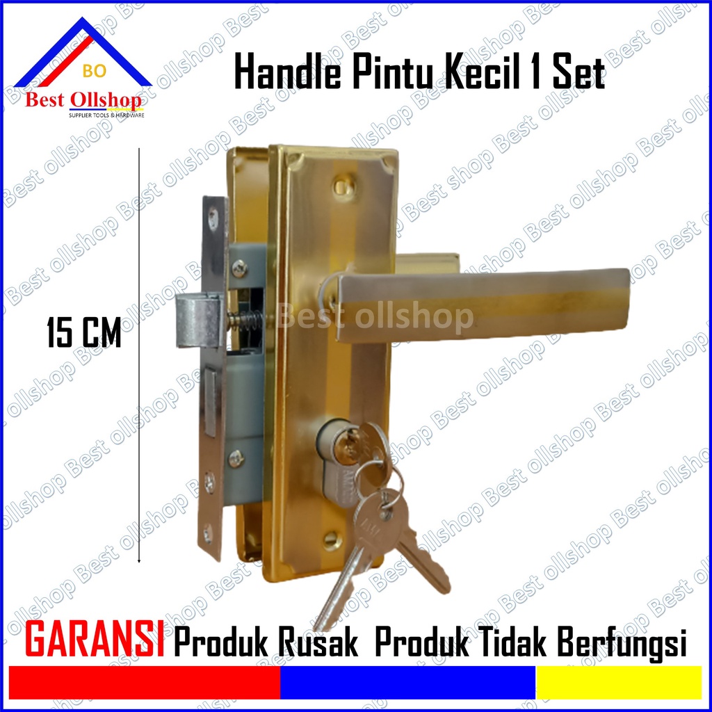 Kunci Pintu Rumah Handle Slot Set Kecil 01 Gp