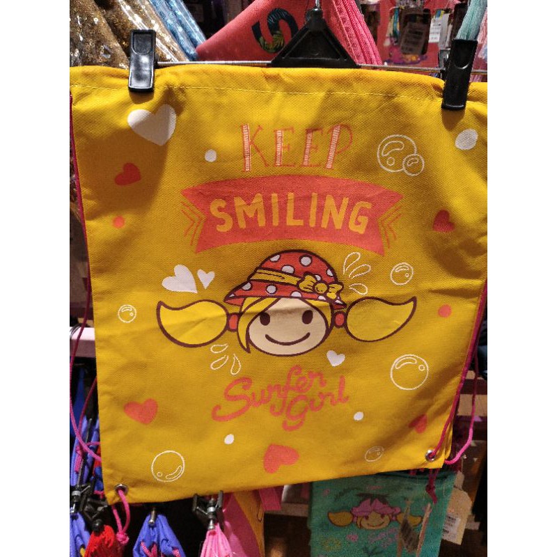 TAS STRING BAG SURFER GIRL ORIGINAL