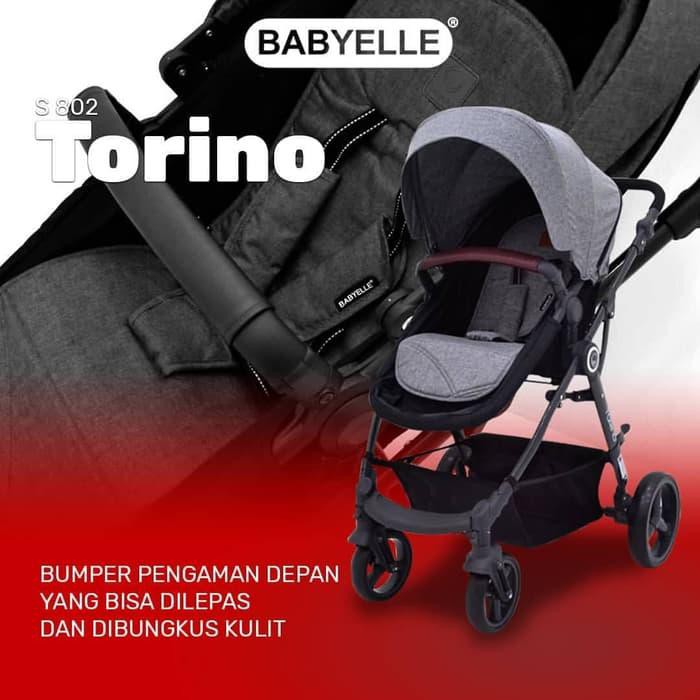 Babyelle Torino Stroller S802 Baby Elle Pram Reversible Seat Kereta dorong bayi bisa hadap ibu