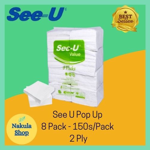GROSIR 1 DUS Tissue See u Multipurpose ISI 6 BUNDLE (1 BUNDLE 8 PACK)