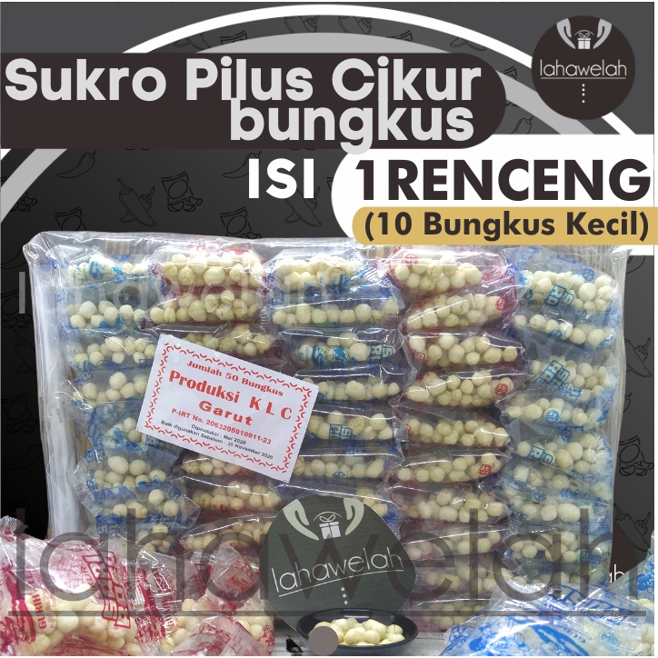

SUKRO CIKUR 1RENCENG (10bungkus kecil) Merk SariRasa by Lahawelah