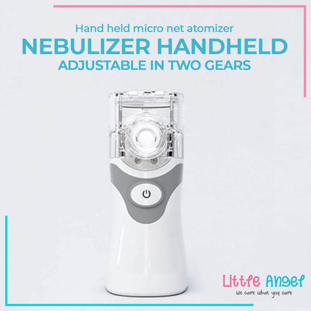 MESH NEBULIZER Alat Bantu Uap Terapi Pernafasan Asma Oksigen Inhaler YM 252